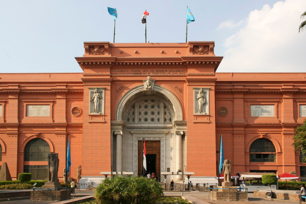 The Egyptian Museum in Tahrir