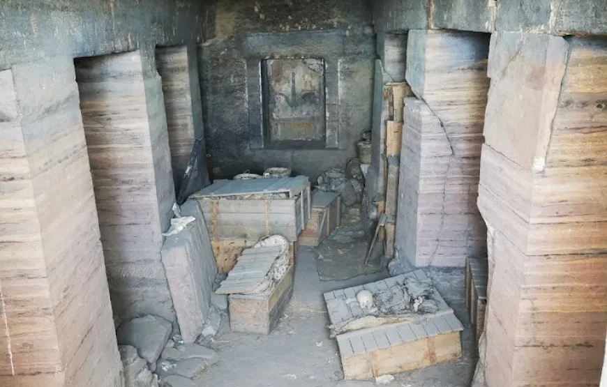 Explore the Tombs of the Nobles and Saint Simeon Monastery