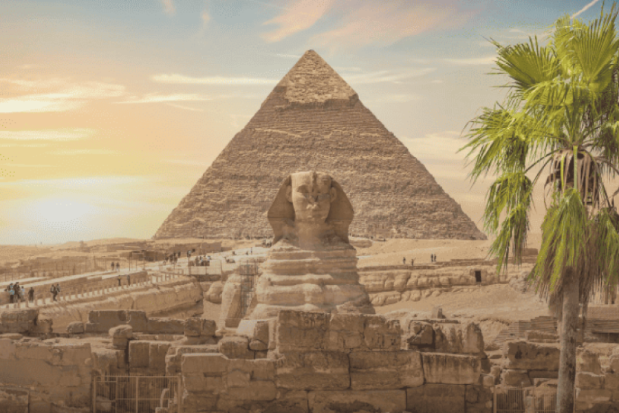 Giza Pyramids, Sphinx, Memphis & Sakkara Full-Day Tour