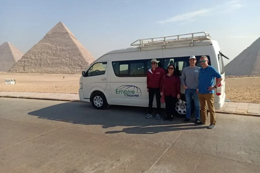 Giza Pyramids, Sphinx, Memphis & Sakkara Full-Day Tour