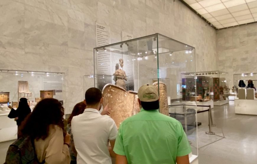 Full Day Pyramids of Giza & the National Museum of Egyptian Civilization