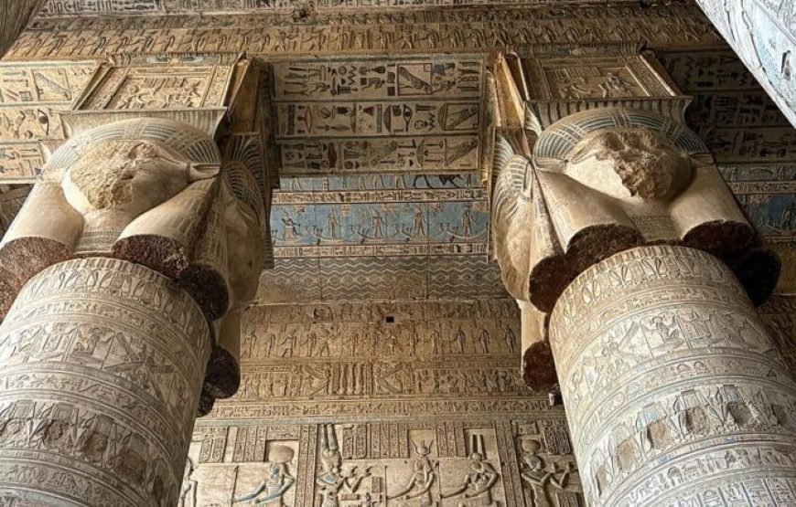 Dendera Temple Tour by Boat – A Luxurious Journey into Egypt’s Timeless Heritage