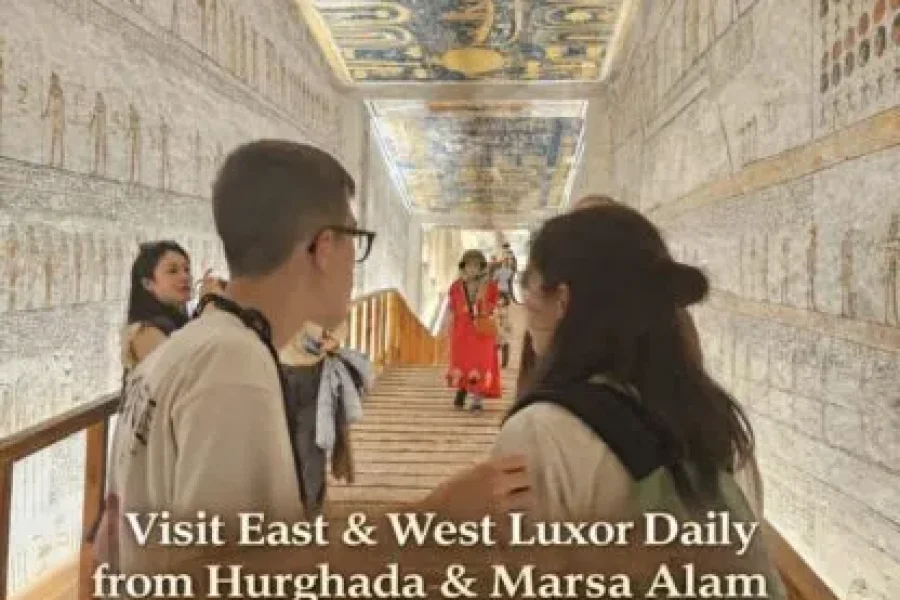 Luxor Day Trip from Hurghada & Marsa Alam | Shared Tour with Guide, Tickets & Lunch