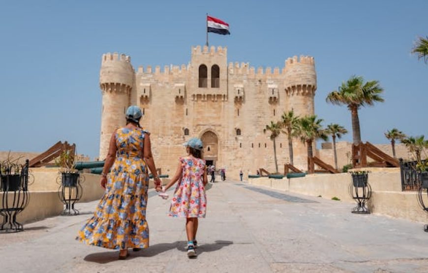 Full Day Alexandria Citadel of Qaitbay & Kom Al Shoqafa & Pompey Pillar & Bibliotheca Alexandrina