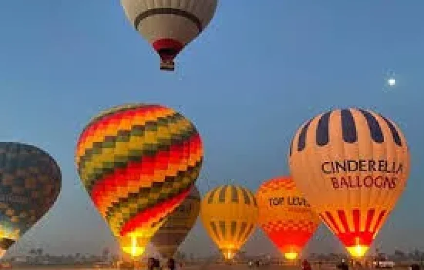 Ultimate Hot Air Balloon Adventure in Luxor – A Sky-High Highlight in the Best Egypt Tours and Travel Packages