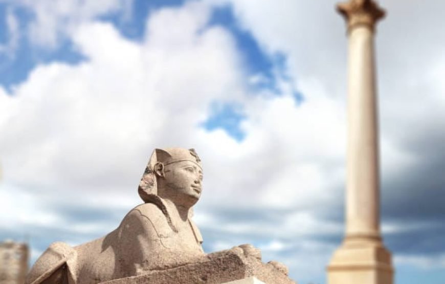 Full Day Alexandria Citadel of Qaitbay & Kom Al Shoqafa & Pompey Pillar & Bibliotheca Alexandrina