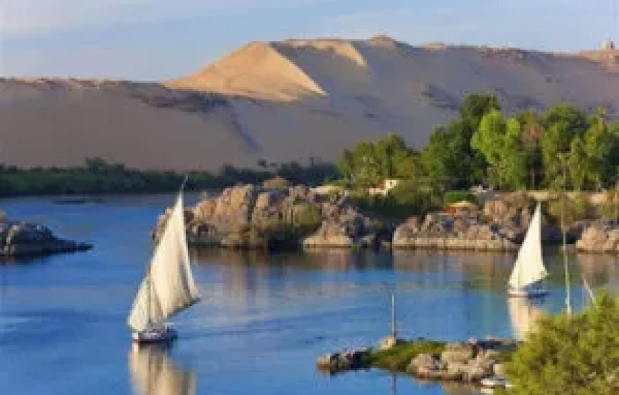 Nile Felucca or Motorboat Lunch Cruise in Aswan – Scenic 1.5-Hour Tour on the Nile